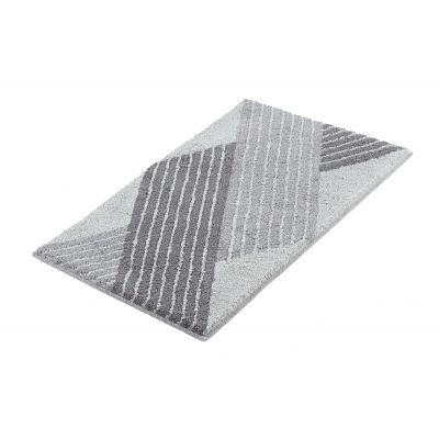 Dywanik łazienkowy 140x80 cm prostokątny szary 9181901657 Kleine Wolke Cross