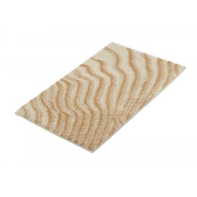 Dywanik łazienkowy 100x60 cm prostokątny beżowy 9183226360 Kleine Wolke Terrace