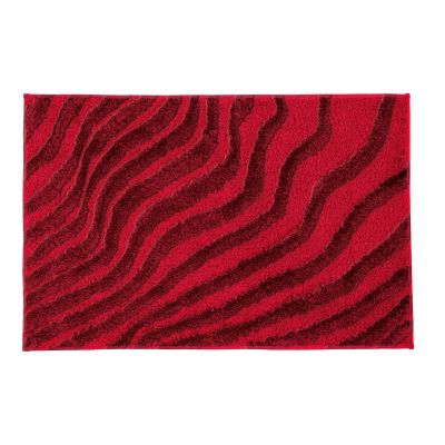 Dywanik łazienkowy 120x70 cm prostokątny czerwony 9183453225 Kleine Wolke Terrace