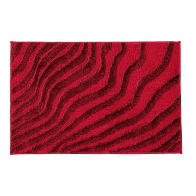 Dywanik łazienkowy 100x60 cm prostokątny czerwony 9183453360 Kleine Wolke Terrace