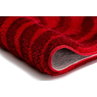 Dywanik łazienkowy 100x60 cm prostokątny czerwony 9183453360 Kleine Wolke Terrace