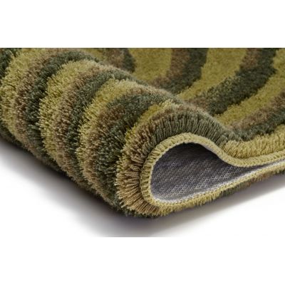 Dywanik łazienkowy 100x60 cm prostokątny zielony 9183616360 Kleine Wolke Terrace