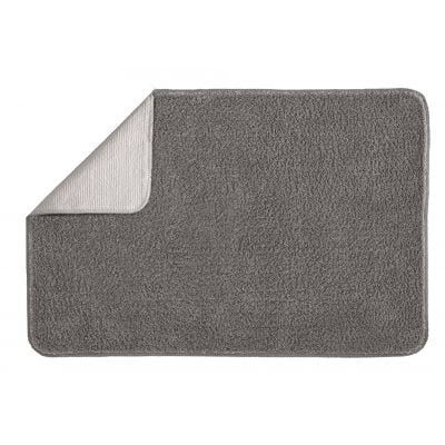 Dywanik łazienkowy 90x60 cm prostokątny szary 9184901519 Kleine Wolke Marco