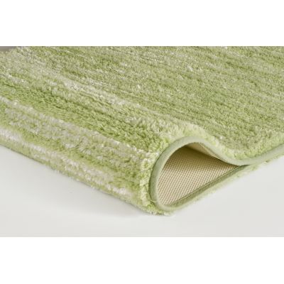 Dywanik łazienkowy 100x60 cm prostokątny zielony 9186616360 Kleine Wolke Glow