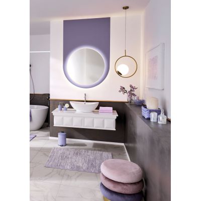 Dywanik łazienkowy 120x70 cm prostokątny fioletowy 9186851225 Kleine Wolke Glow