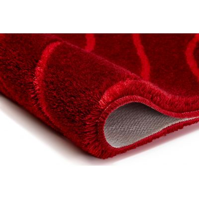 Dywanik łazienkowy 120x70 cm prostokątny czerwony 9189468225 Kleine Wolke Tram