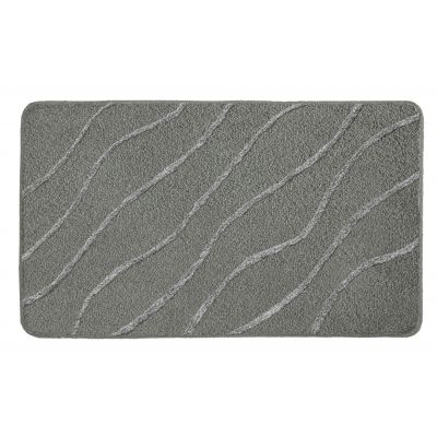 Dywanik łazienkowy 140x80 cm prostokątny szary 9189901657 Kleine Wolke Tram