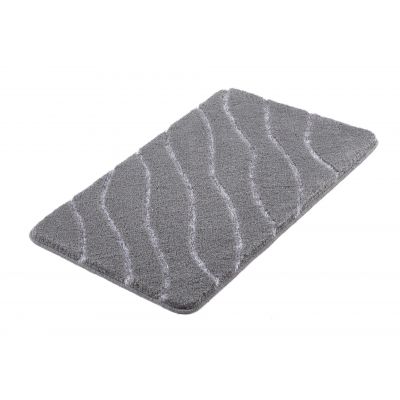 Dywanik łazienkowy 140x80 cm prostokątny szary 9189901657 Kleine Wolke Tram