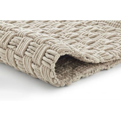 Dywanik łazienkowy 120x70 cm prostokątny beżowy 9193272225 Kleine Wolke Matino