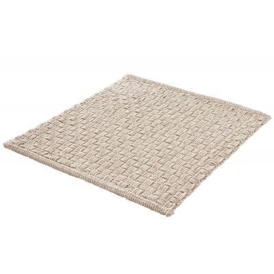 Dywanik łazienkowy 60x60 cm kwadratowy beżowy 9193289135 Kleine Wolke Matino