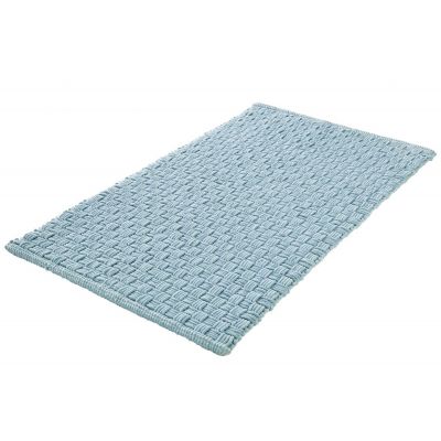 Dywanik łazienkowy 120x70 cm prostokątny niebieski 9193649225 Kleine Wolke Matino