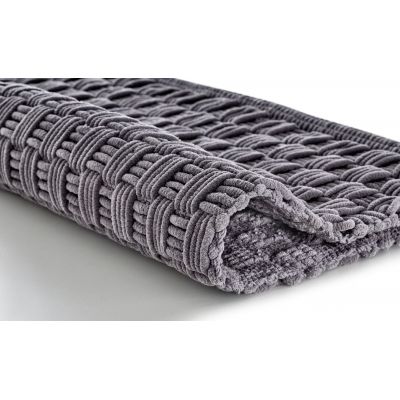 Dywanik łazienkowy 100x60 cm prostokątny szary 9193905360 Kleine Wolke Matino