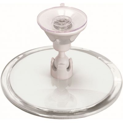 Lusterko kosmetyczne 17.5x17.5 cm okrągłe chrom 5820116886 Kleine Wolke Mirror