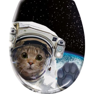 Deska sedesowa wolnoopadająca biała 1855148075 Kleine Wolke Cosmo Cat