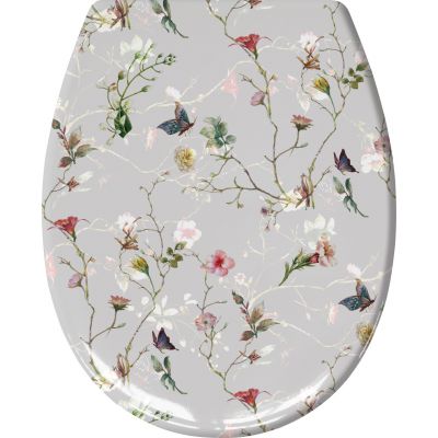Deska sedesowa wolnoopadająca biała 1860148075 Kleine Wolke Flores