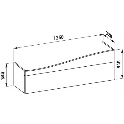 Szafka H4304510972691 Laufen Il Bagno Alessi