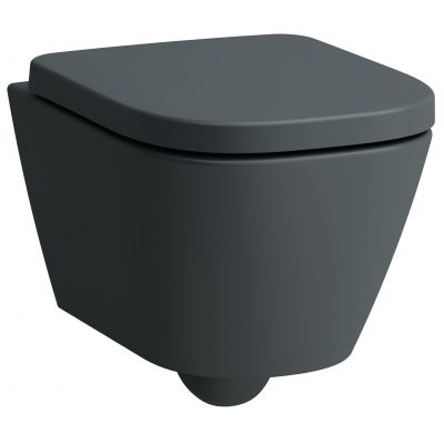 Miska WC wisząca bez kołnierza ze spłukiwaniem wirowym mat H8201137580001 Laufen Meda