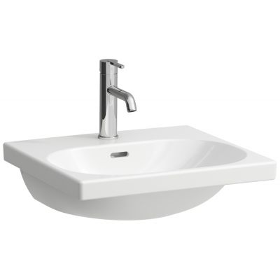 Umywalka 50x46 cm prostokątna ścienna biała H8100814001041 Laufen Lua