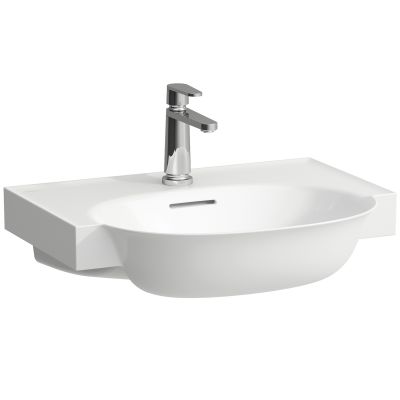Umywalka 60x48 cm półokrągła biała H813853R011081 Laufen The New Classic