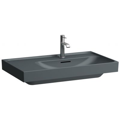 Umywalka 80x46 cm prostokątna ścienna-meblowa H8171157581041 Laufen Meda