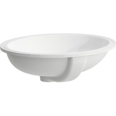 Umywalka 44x36 cm owalna podblatowa biała H8189420001091 Laufen Savoy