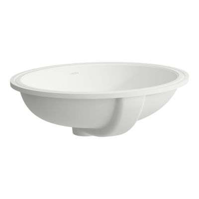 Umywalka 50x41 cm owalna podblatowa biała H8189437571551 Laufen Savoy