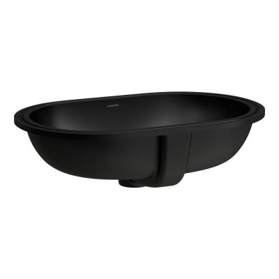 Umywalka 51x31 cm owalna podblatowa czarna H8189457161551 Laufen Savoy