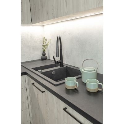 Zlewozmywak granitowy 100x48 cm SBB431T Laveo Barbados