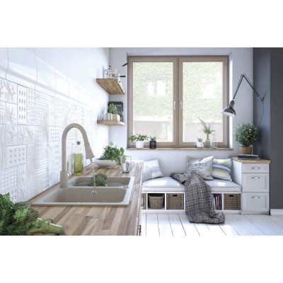 Zlewozmywak granitowy 65x44 cm SBC713T Laveo Celia