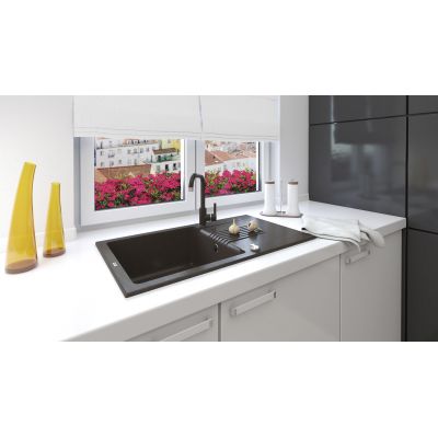 Zlewozmywak granitowy 65x44 cm SBC713T Laveo Celia