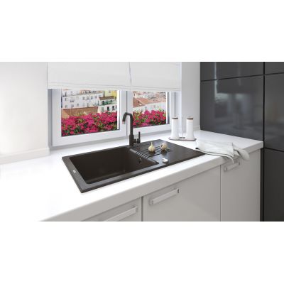 Zlewozmywak granitowy 65x44 cm SBC713T Laveo Celia