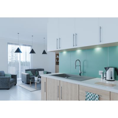 Zlewozmywak granitowy 65x44 cm SBC713T Laveo Celia