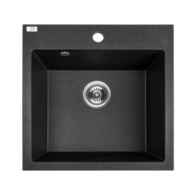 Zlewozmywak granitowy 49x49 cm SBA710T Laveo Alena
