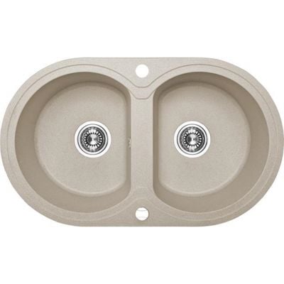 Zlewozmywak granitowy 78x47 cm SBD420T Laveo Dafne