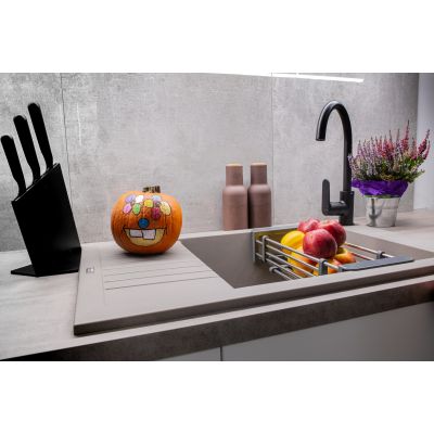 Zlewozmywak granitowy 78x50 cm SBR513T Laveo Pionier
