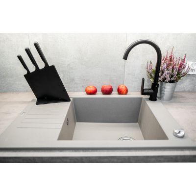 Zlewozmywak granitowy 78x50 cm SBR513T Laveo Pionier