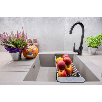 Zlewozmywak granitowy 78x50 cm SBR513T Laveo Pionier
