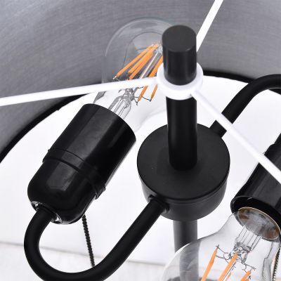 Lampa stojąca 2x15 W czarna LP03042FBK Light Prestige Fogo