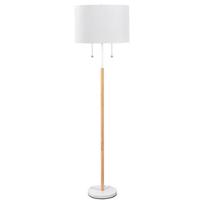Lampa stojąca 2x15 W biała LP03042FWH Light Prestige Fogo