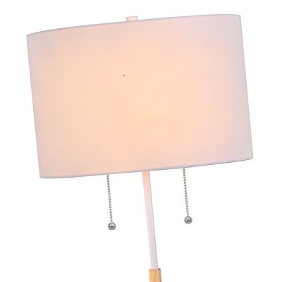 Lampa stojąca 2x15 W biała LP03042FWH Light Prestige Fogo