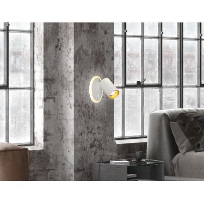 Kinkiet 1x8 W biały LP06121WSWH Light Prestige Parma