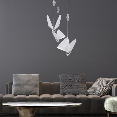 Lampa wisząca 3x24 W chrom LP17153PCH Light Prestige Mariposa