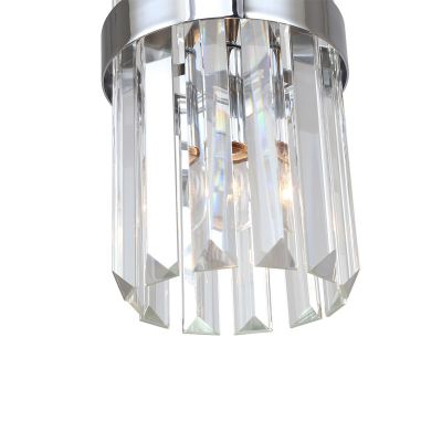 Lampa wisząca 1x10 W chrom LP29101PCH Light Prestige Vetro