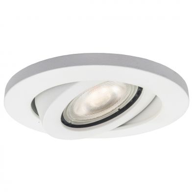 Lampa do zabudowy 1x50 W biała LP4401RSWHMOVABLE Light Prestige Lagos