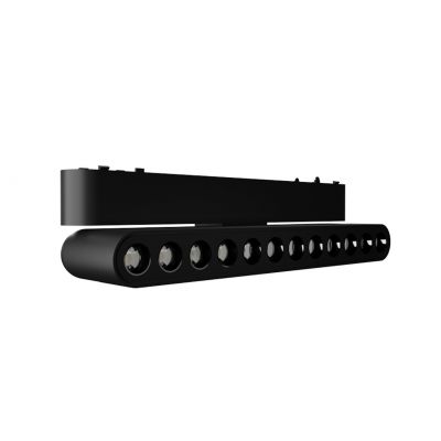 Lampa magnetyczna 1x12 W czarny LP616MAGSLIM12W4BK Light Prestige Magnetic Slim