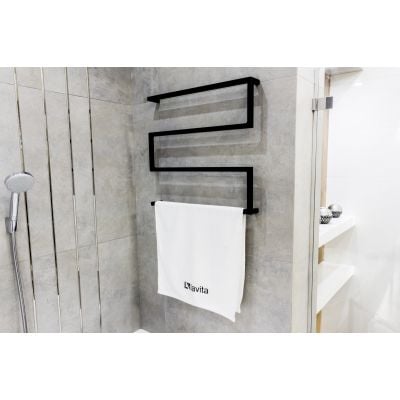 LaVita Trynidad 5908211470368 wieszak na ręcznik czarny