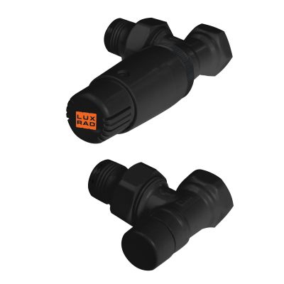 Zestaw termostatyczny czarny KTS040 Luxrad