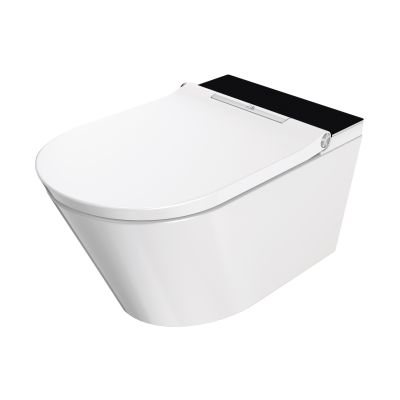 Toaleta myjąca wisząca bez kołnierza ze spłukiwaniem wirowym biała 4020FB Major&Maker Deluxe B