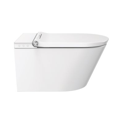 Toaleta myjąca wisząca bez kołnierza ze spłukiwaniem wirowym biała 4020FW Major&Maker Deluxe A