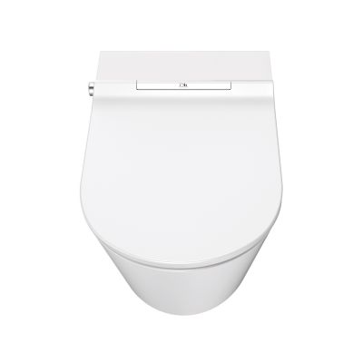 Toaleta myjąca wisząca bez kołnierza ze spłukiwaniem wirowym biała 4020FW Major&Maker Deluxe A
